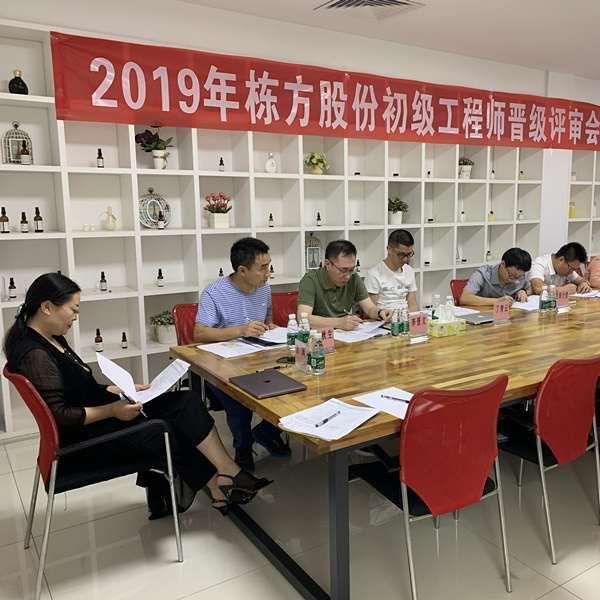 匠心筑夢，人才培養(yǎng)丨棟方股份2019初級工程師晉級評審會(huì)順利舉行