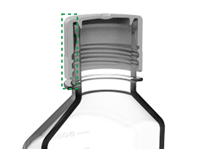瓶蓋雙層防漏設(shè)計，密封性好